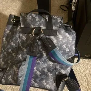 Coach back pack very good condition only used several times small coach backpack - in amazing condition, - only... | Depop main image 3